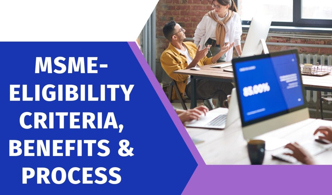 MSME-eligibility criteria, benefits & process
